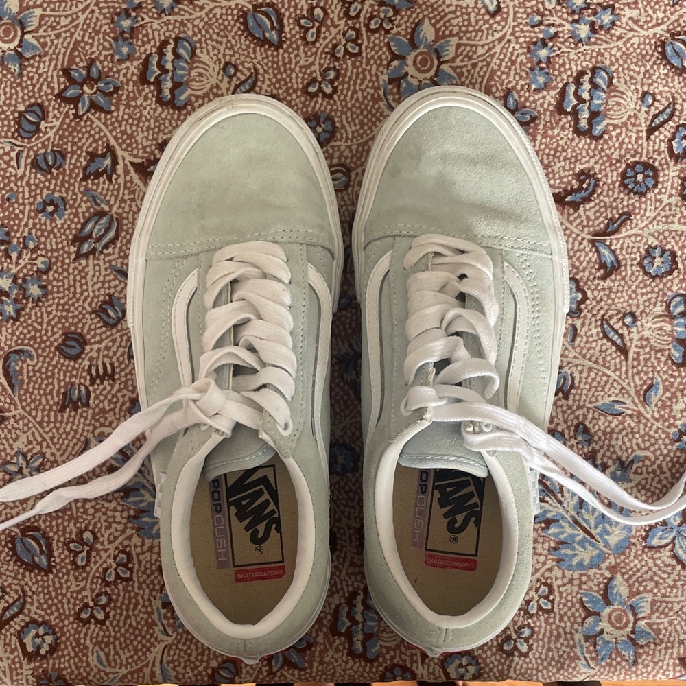 Vans Mens Eggshell blue size 7.0